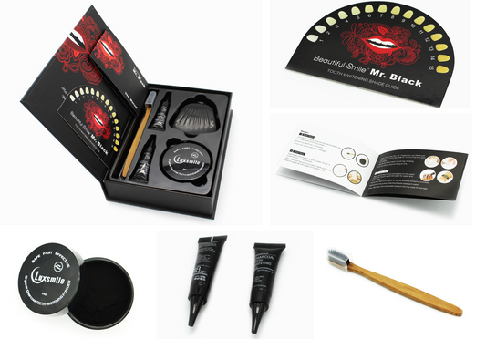Activated Charcoal Teeth Whitening Kit